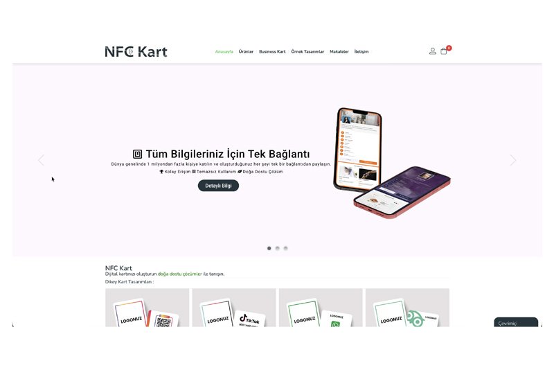 NFC Kart - Yeni nesi dijital kart